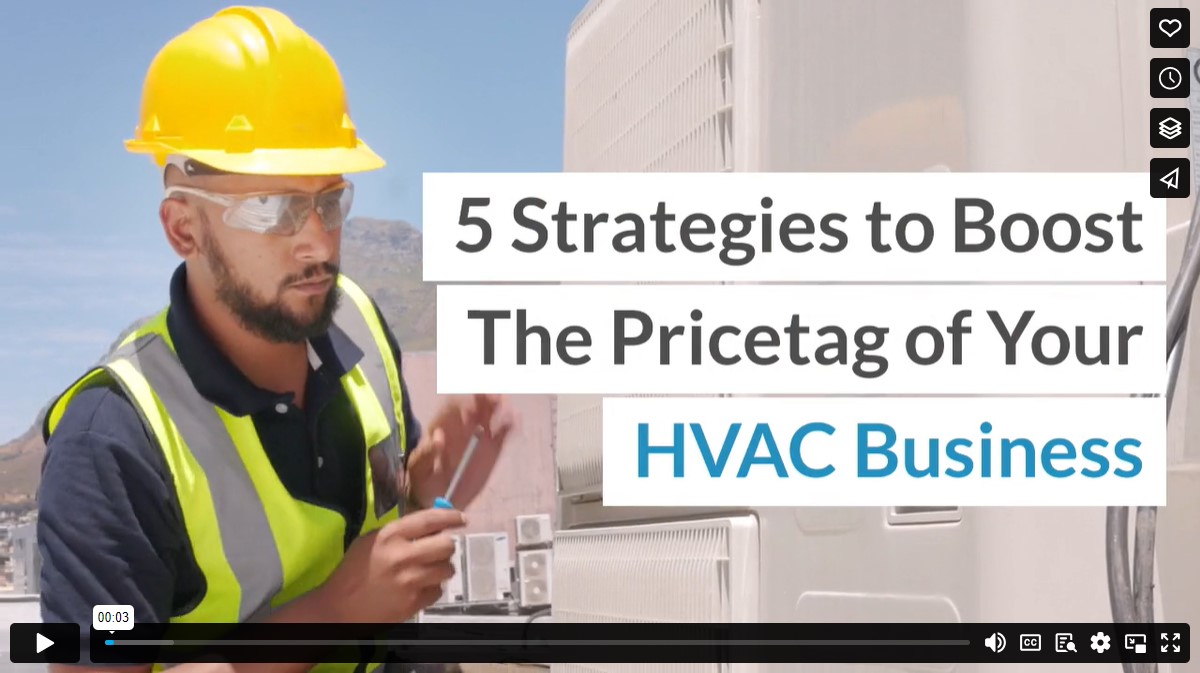 5 Strategies to Boost The Pricetag of Your HVAC Business