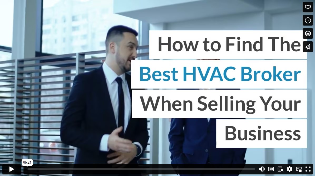 How to Find The Best HVAC Broker When Selling Your Business