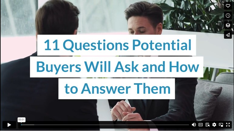 11 Questions Potential Buyers Will Ask and How to Answer Them