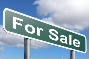 HVAC Business For Sale road sign