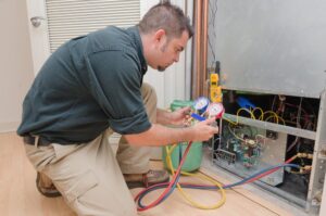 How is HVAC Inventory Handled in the Business Sale