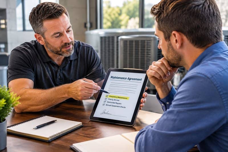 How Maintenance Contracts Boost Your HVAC Business Valuation